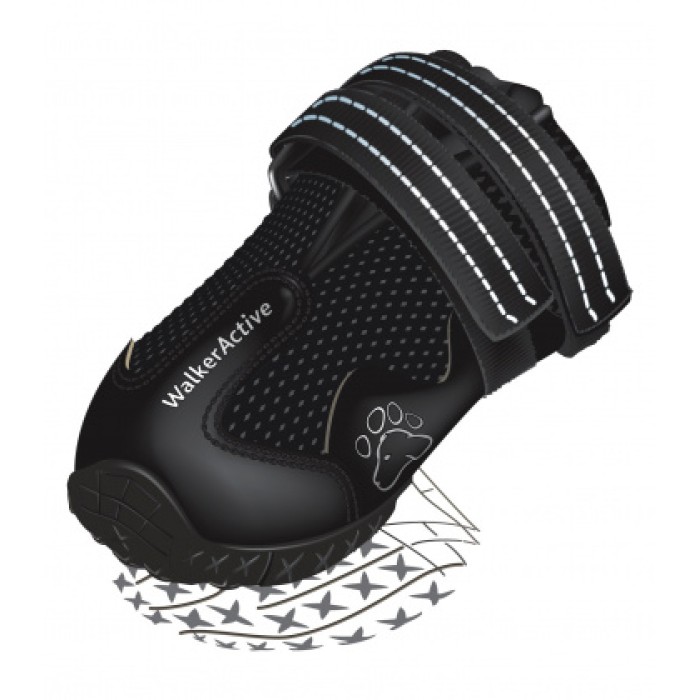 Захисні черевики для собак TRIXIE - Walker Active XS, 2 шт